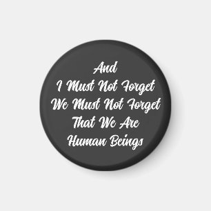 Hi Ren Human Beings Magnet