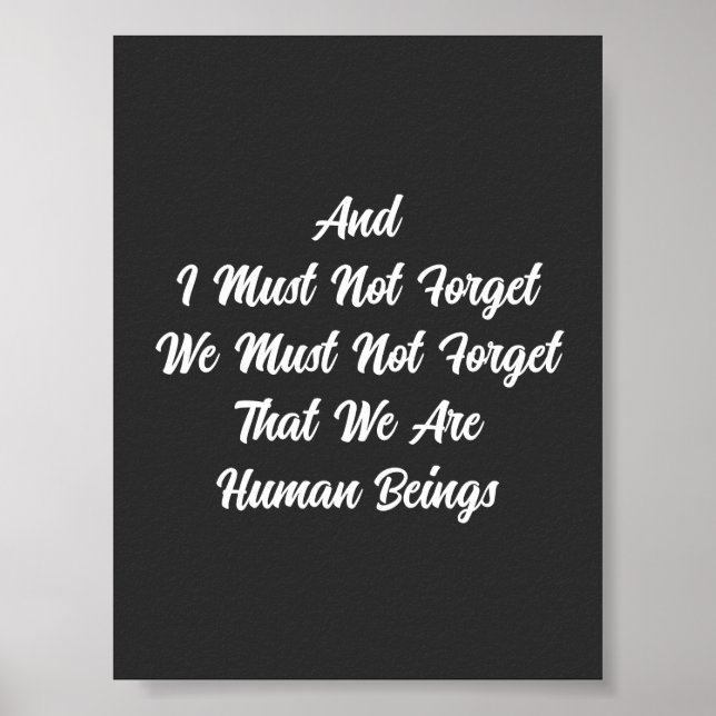 Hi Ren Human Beings Poster (Front)