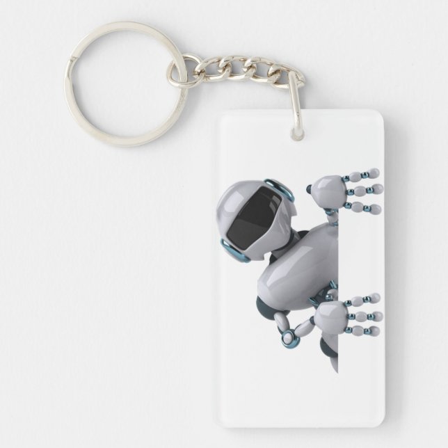 Hi! Robot. Key Ring (Front)