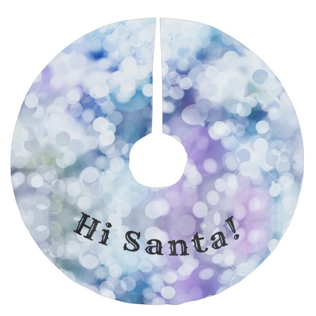 Hi Santa - Christmas Tree Skirt (Front)
