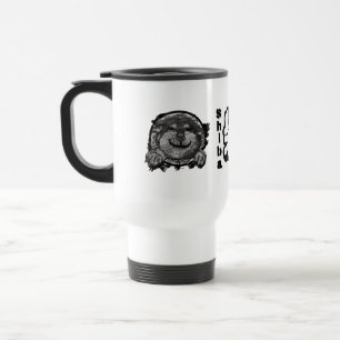 "HI" SHIBA INU TRAVEL MUG