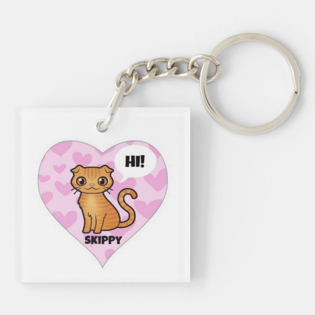 Hi Skippy Key Ring (Back)