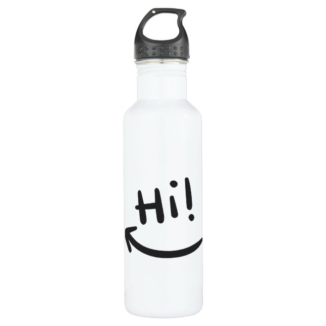 Hi smiling 710 ml water bottle (Front)