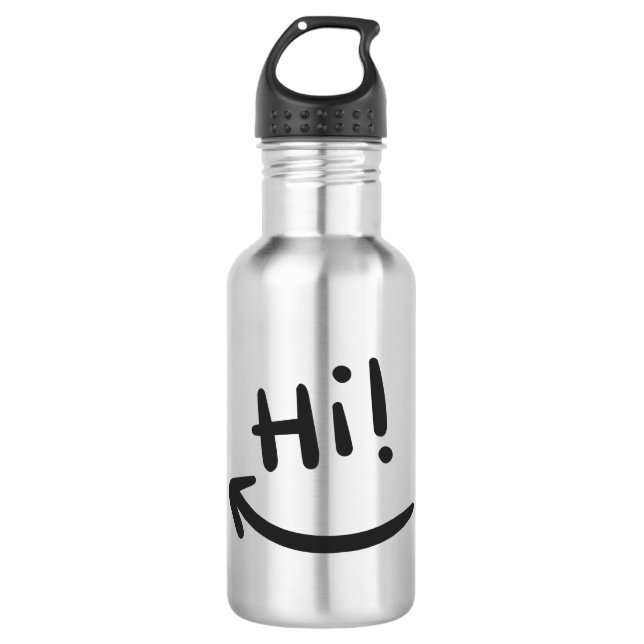 Hi smiling 710 ml water bottle (Front)