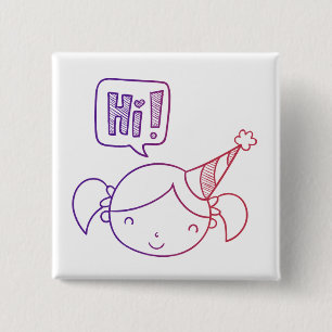 Hi -  Square Button
