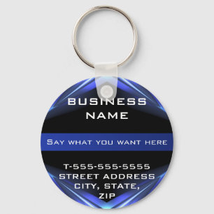 Hi Tec Futuristic Business Keychains