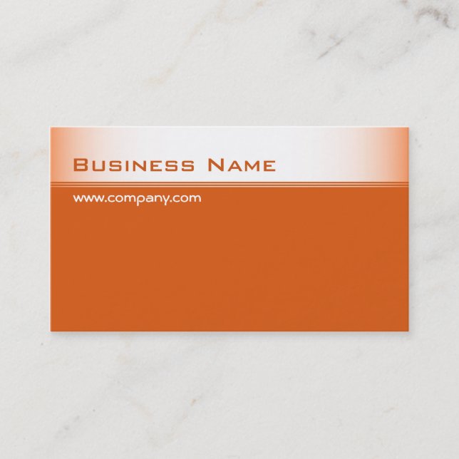 Hi-tech Business Card (Front)