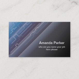 hi tech business card