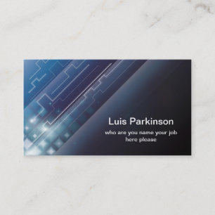 hi tech business card