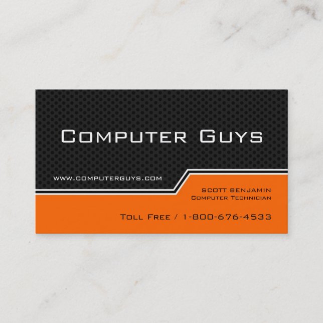 Hi-Tech Business Cards (Front)
