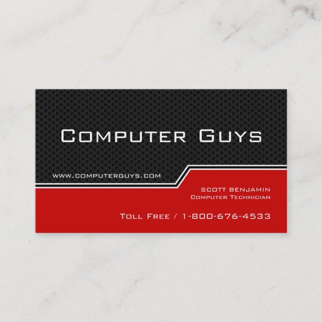 Hi-Tech Business Cards (Front)