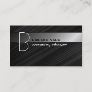 Hi-tech Monogram Business Card