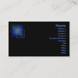 Hi-Tech Profile Card