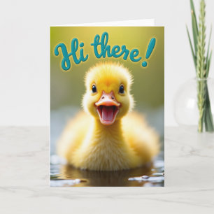 Hi There Little Bird Card