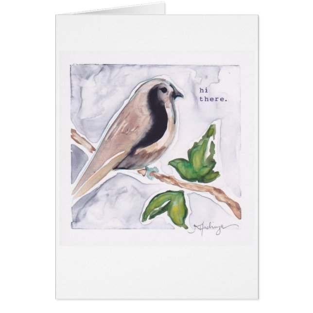 hi there little birdie (Front)