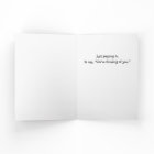 Hi Thinking of You Cute Racoon Group Family Fun