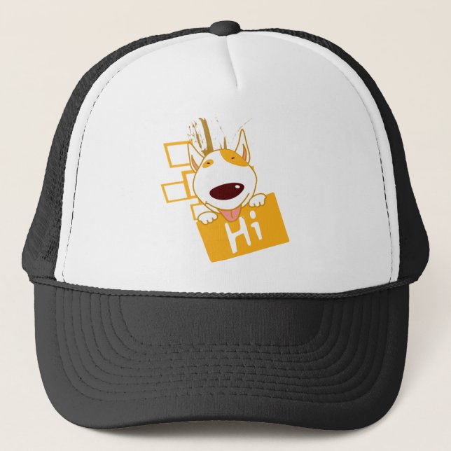 hi trucker hat (Front)