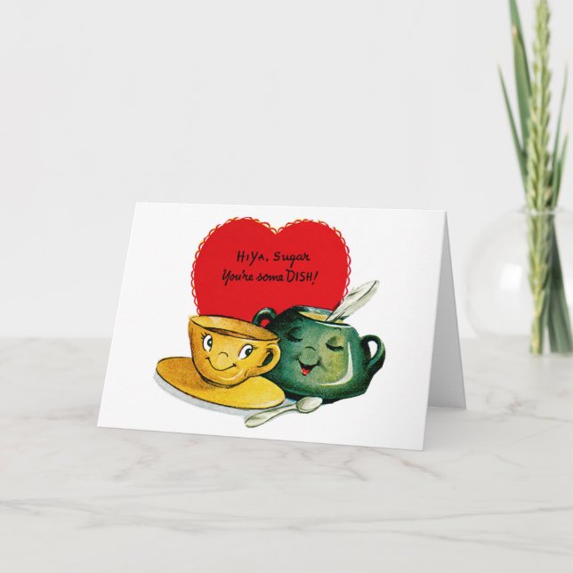 Hi Ya Sugar, You're Some Dish! Holiday Card (Front)
