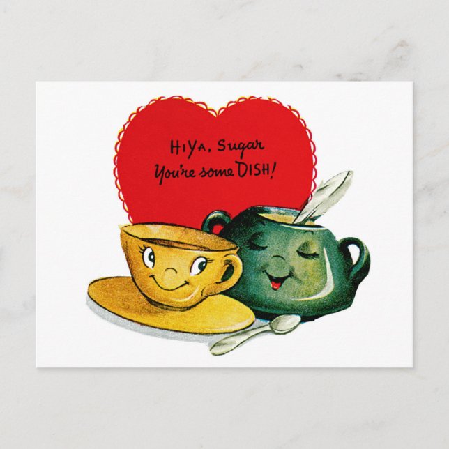 Hi Ya Sugar You're Some DISH! Postcard (Front)