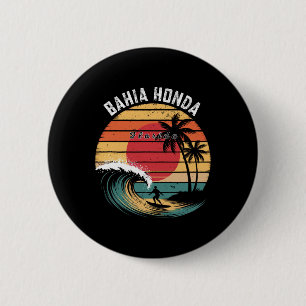 Hia Honda State Park Florida Beach Surfing 6 Cm Round Badge