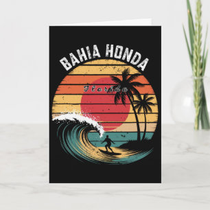 Hia Honda State Park Florida Beach Surfing Card