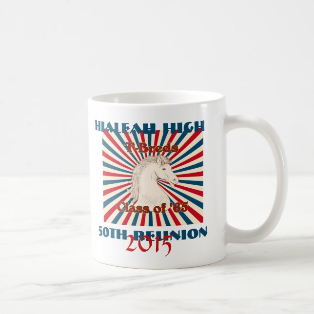 Hialeah High 2015 Class of '65 Reunion 11 Oz. Mug (Right)