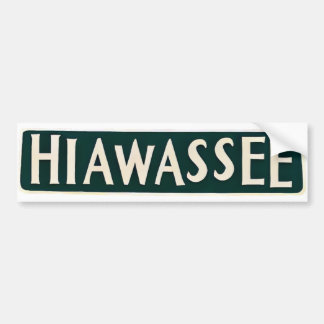 Hiawassee Bumper Sticker
