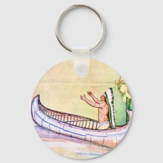 Hiawatha Magic Canoe Key Ring
