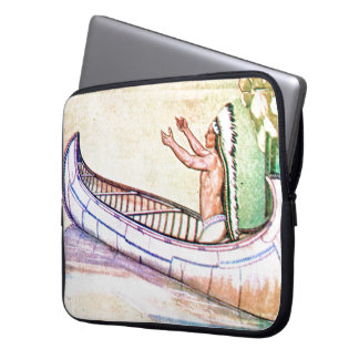 Hiawatha Magic Canoe Laptop Sleeve