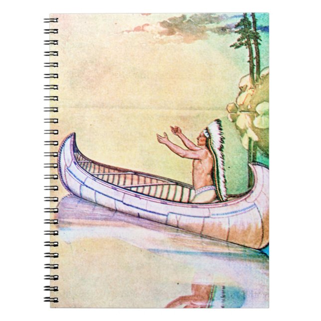 Hiawatha Magic Canoe Notebook (Front)