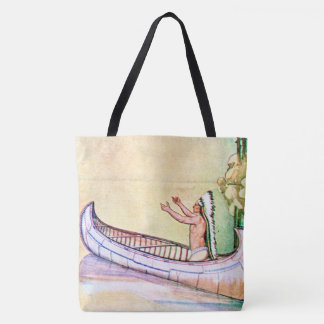 Hiawatha Magic Canoe Tote Bag
