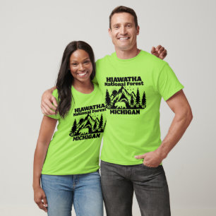 Hiawatha National Forest Michigan T-Shirt
