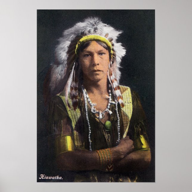 Hiawatha Portrait Poster (Front)