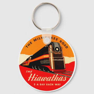 Hiawathas Train Key Ring