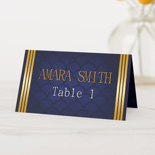 Hibachi Birthday Dinner Place Card (Creator Uploaded)