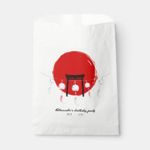 Hibachi Birthday Party Wind Chimes Furin Japanese Favour Bags