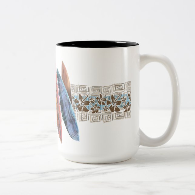 Hibby Surfboard Band Mug (Right)