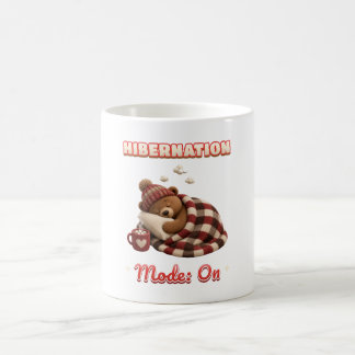 Hibernation Mode On Sleepy Bear Mug