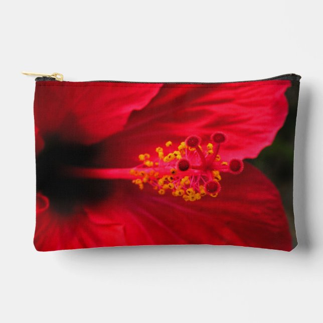 Hibiscus Accessory Pouch (Front)