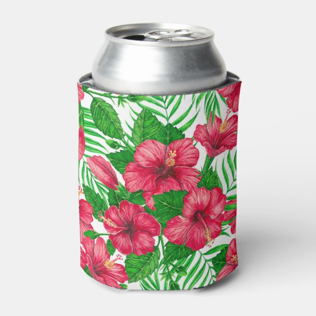 Hibiscus and palm leaves can cooler (Can Front)