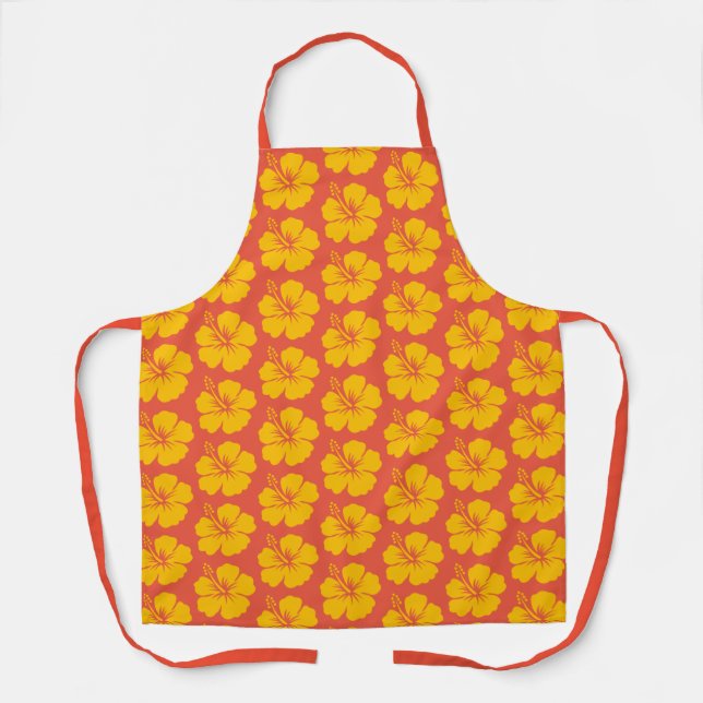 Hibiscus Apron (Front)