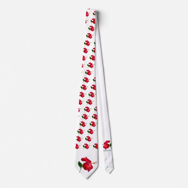 Hibiscus Blossom Tie (Front)