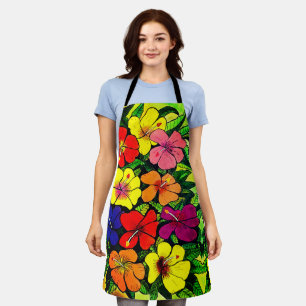 Hibiscus  Colour Apron