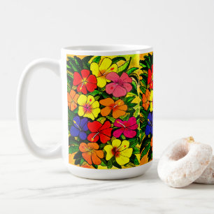 Hibiscus Colour Mug