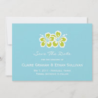 Hibiscus Delight Save The Date Announcement