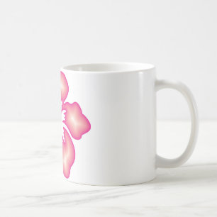 Hibiscus Design Coffee Mug