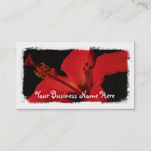 Hibiscus Detail Business Card