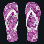 Hibiscus Flip Flops<br><div class="desc">Compare them to Designer Flip Flops at a much higher price, and here you have a bold statement that says you have style and know how to show it! I'll post a great variety over the next weekend and week; yet, I love these, and you choose your size, gender, and...</div>