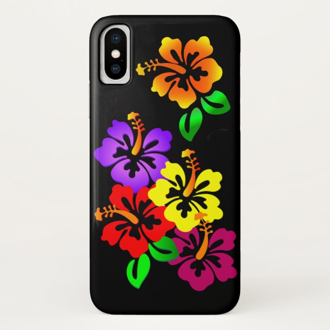 Hibiscus Floral 4th Generation iPod Touch Case (Back)