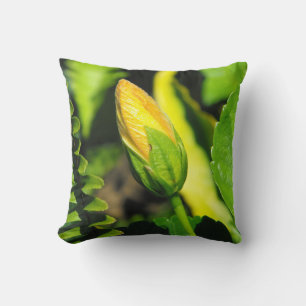 Hibiscus Flower Bud Cushion